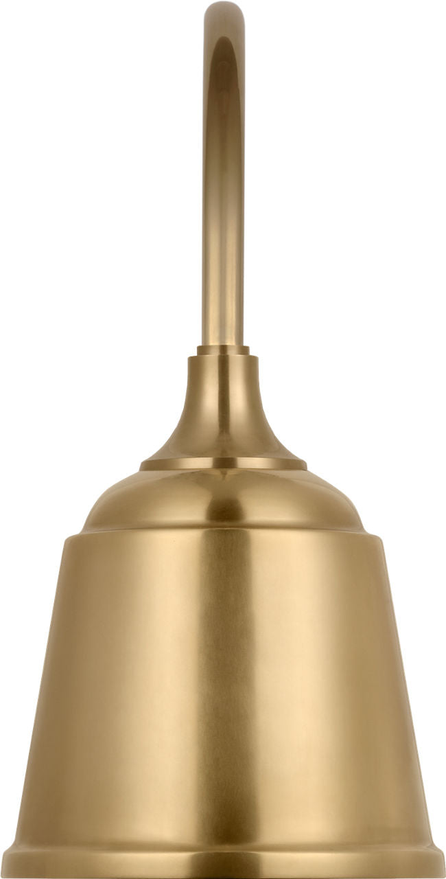Academy 11" Arched Mack Barn Light | Hand-Rubbed Antique Brass | 8 | 8" Hand-Rubbed Antique Brass Rockhouse Shade