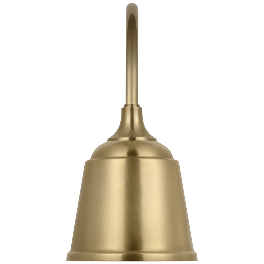 Academy 11" Arched Mack Barn Light | Hand-Rubbed Antique Brass | 8 | 8" Hand-Rubbed Antique Brass Rockhouse Shade