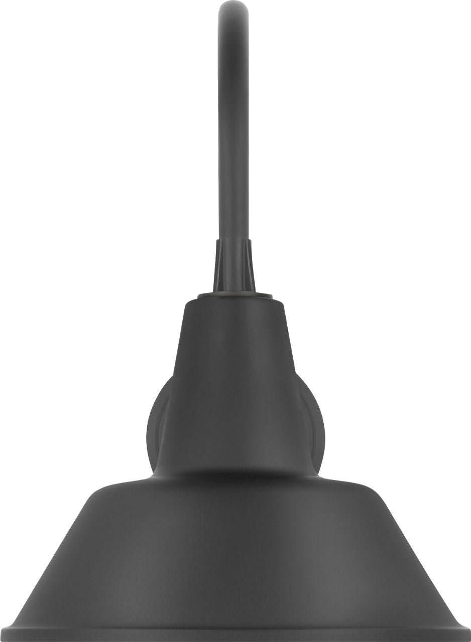 Academy 11" Arched Mack Barn Light | Matte Black | 12.5 | 12.5" Matte Black Bowers Shade
