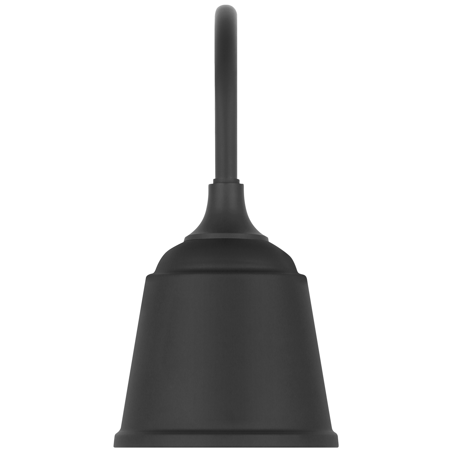 Academy 11" Arched Mack Barn Light | Matte Black | 8 | 8" Matte Black Rockhouse Shade