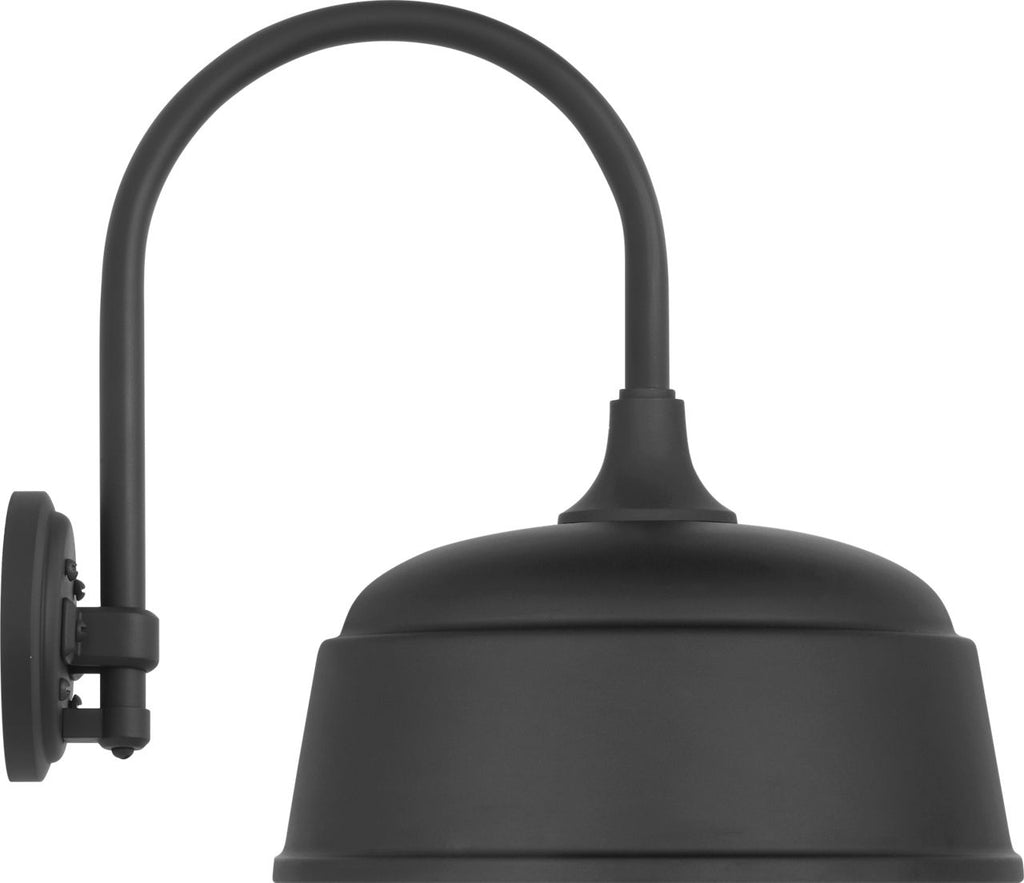 Academy 11" Arched Mack Barn Light | Matte Black | 12.5 | 12.5" Matte Black Rockhouse Shade
