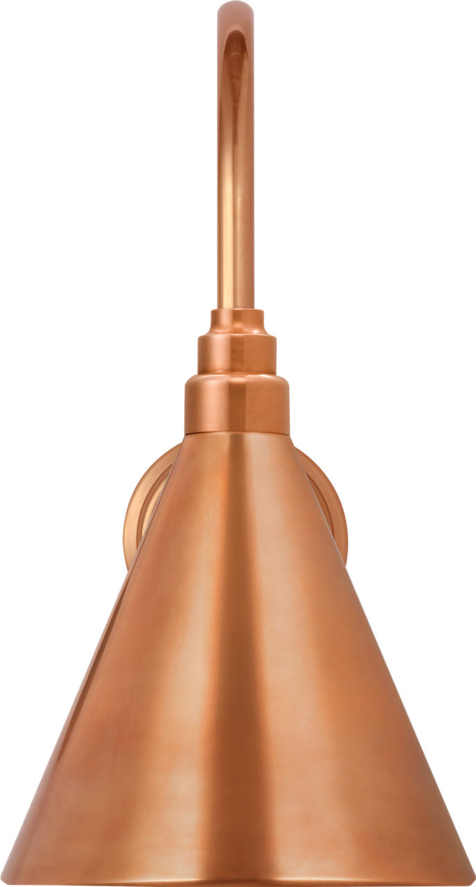 Academy 11" Arched Mack Barn Light | Soft Copper | 9\