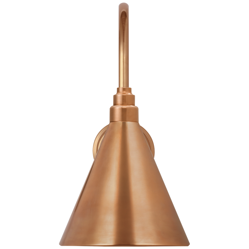 Academy 11" Arched Mack Barn Light | Soft Copper | 9\