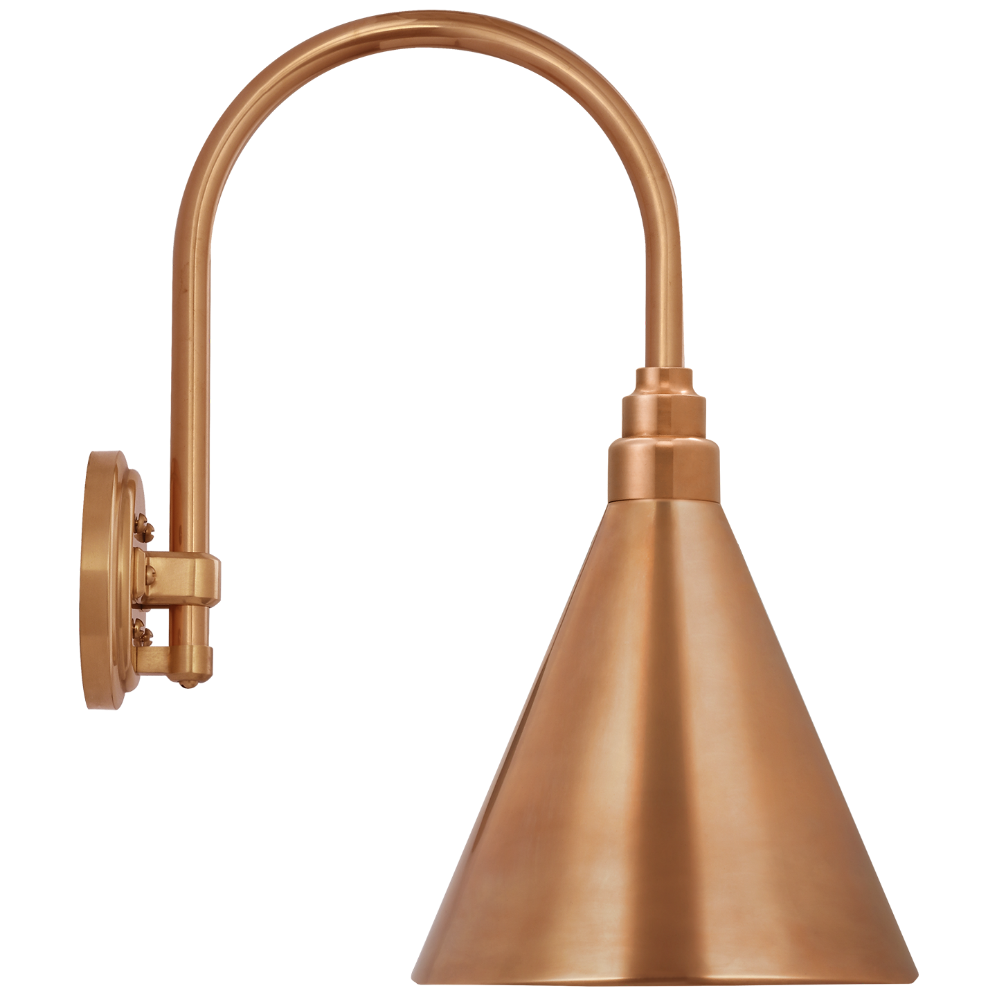 Academy 11" Arched Mack Barn Light | Soft Copper | 9\