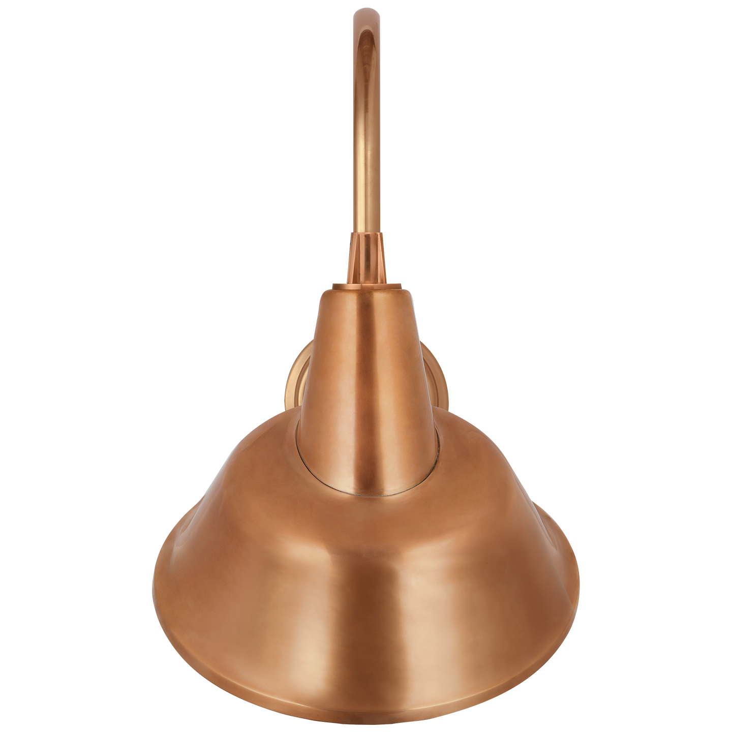 Academy 11" Arched Mack Barn Light | Soft Copper | 12.5 | 12.5" Soft Copper Tilted Bowers Shade