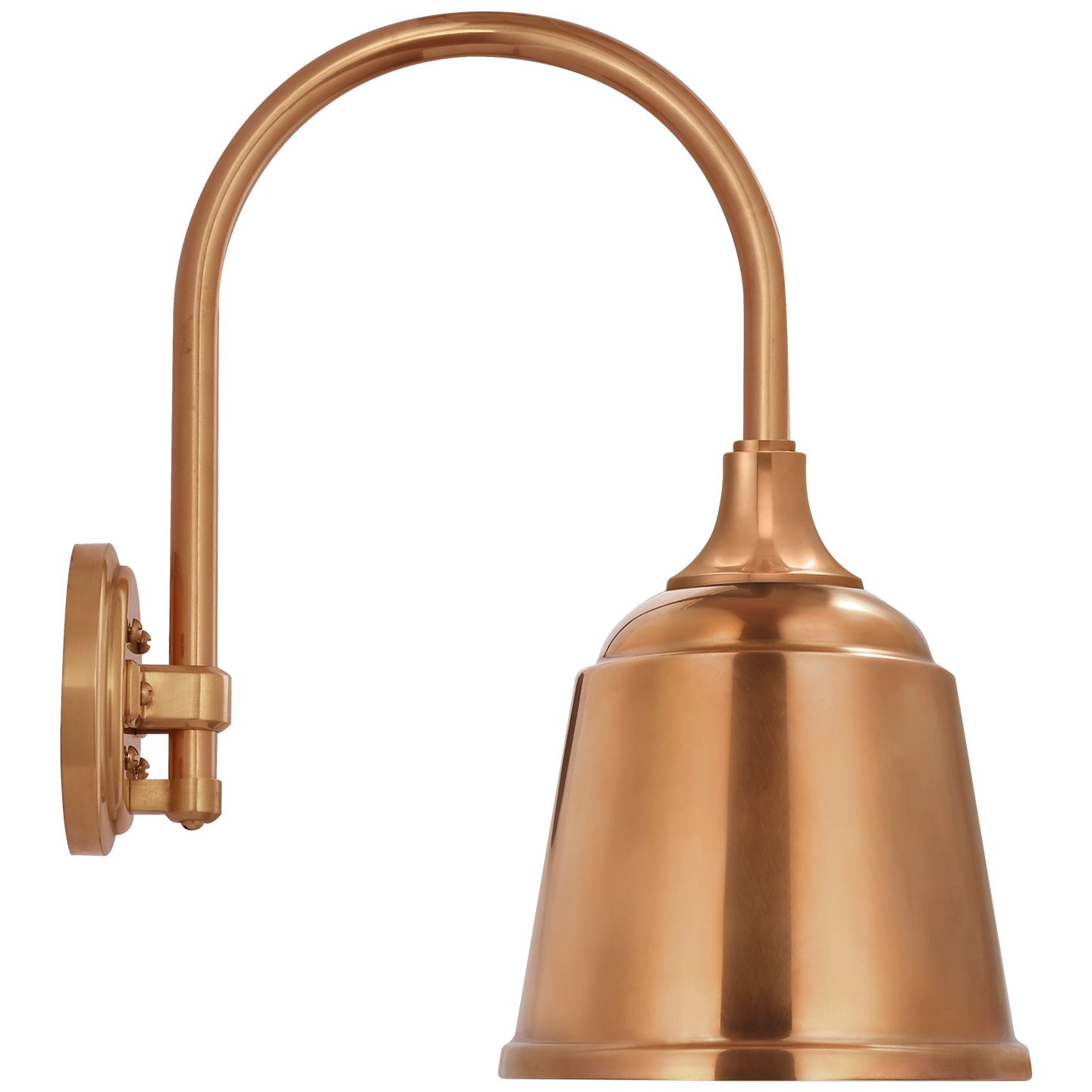 Academy 11" Arched Mack Barn Light | Soft Copper | 8\