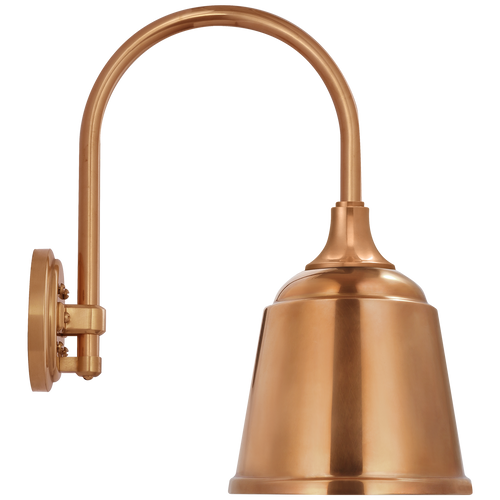 Academy 11" Arched Mack Barn Light | Soft Copper | 8\