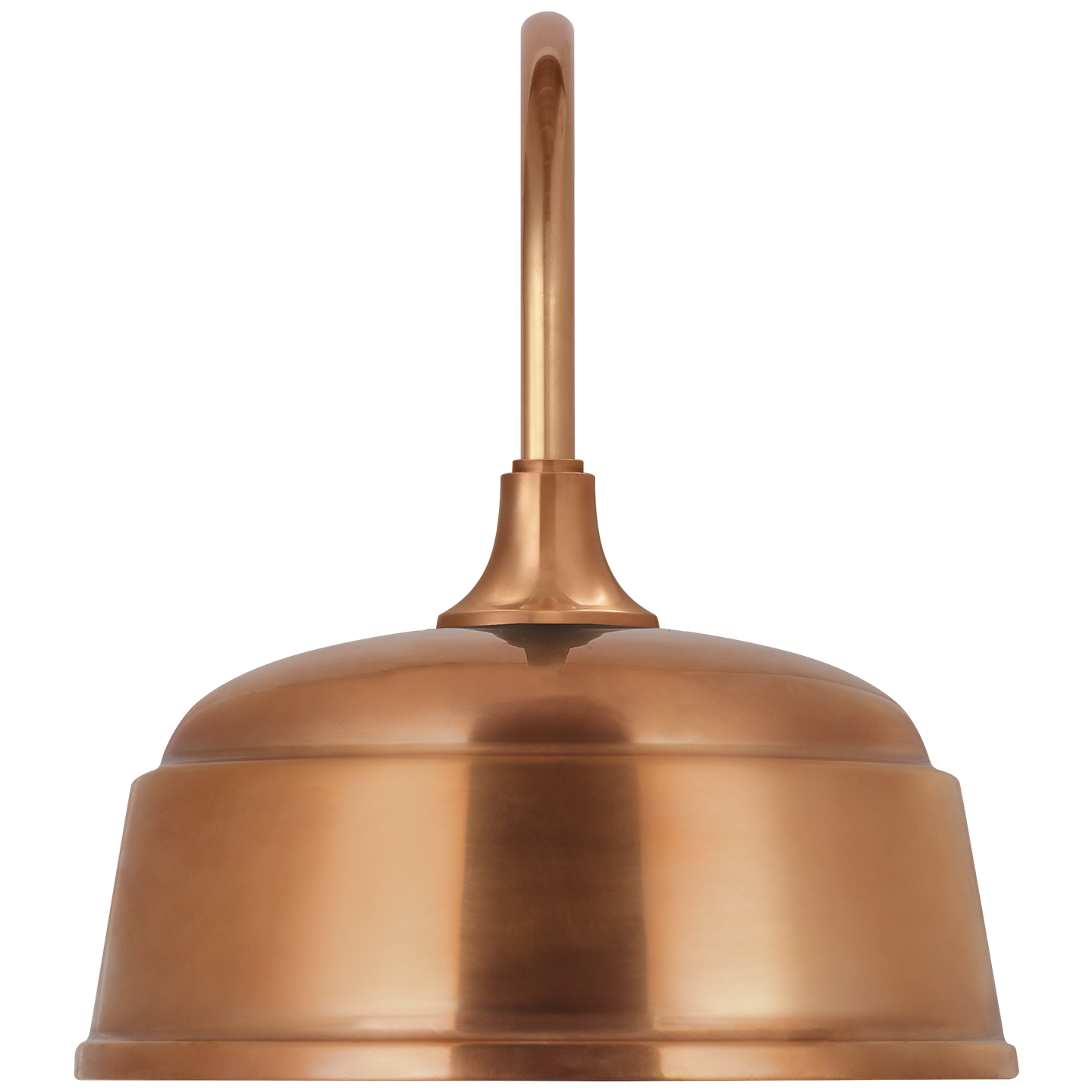 Academy 11" Arched Mack Barn Light | Soft Copper | 12.5 | 12.5" Soft Copper Rockhouse Shade