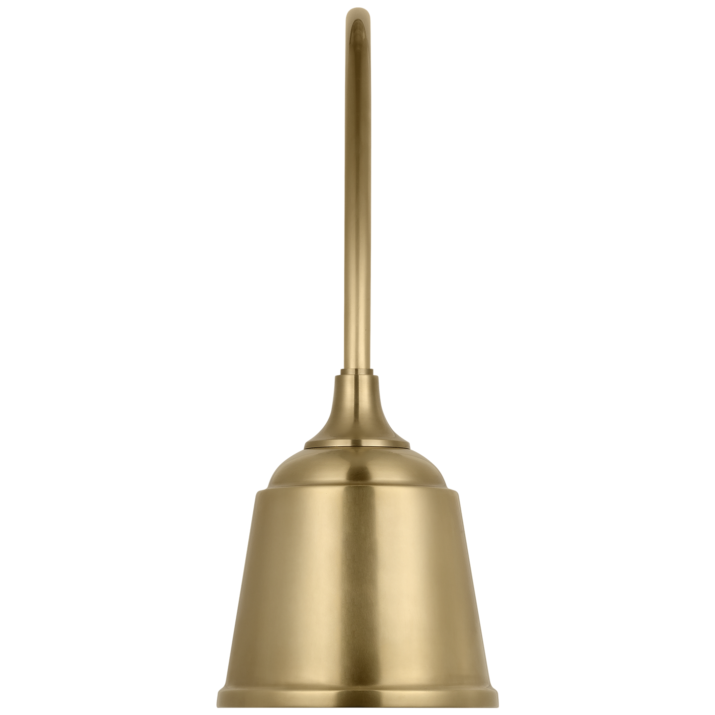 Academy 19.5" Arched Mack Barn Light | Hand-Rubbed Antique Brass | 8 | 8" Hand-Rubbed Antique Brass Rockhouse Shade