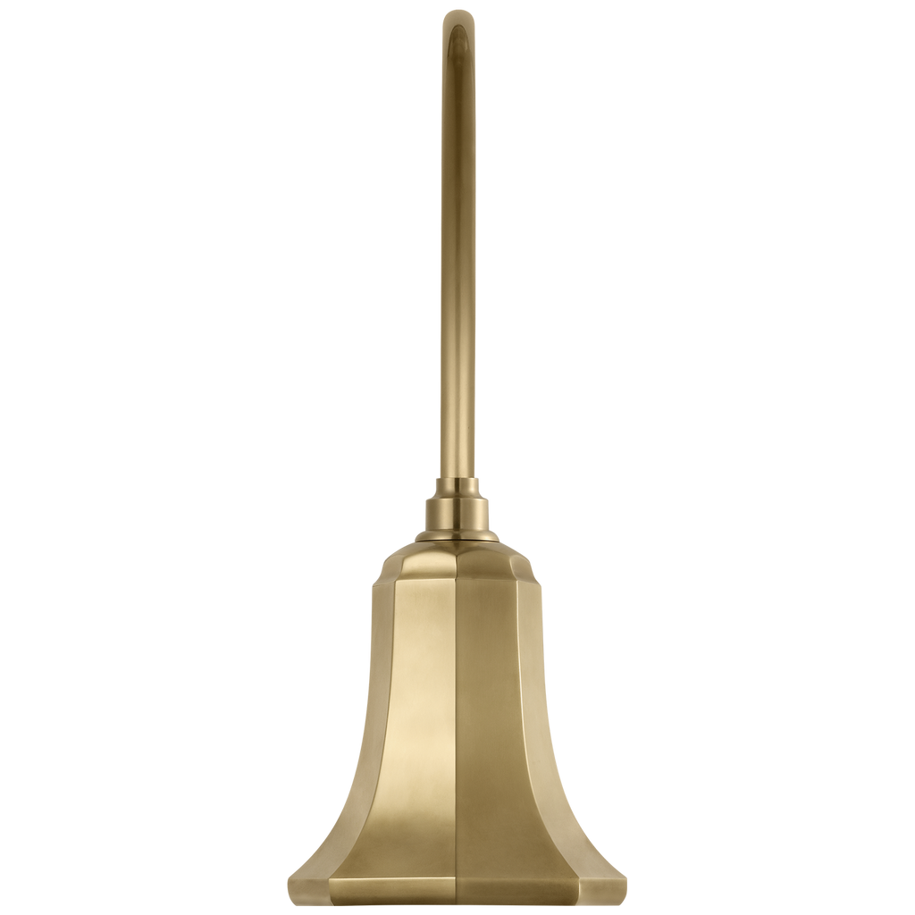 Academy 19.5" Arched Mack Barn Light | Hand-Rubbed Antique Brass | 7.5 | 7.5" Hand-Rubbed Antique Brass Savannah Shade