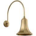 Academy 19.5" Arched Mack Barn Light | Hand-Rubbed Antique Brass | 9.25 | 9.25" Hand-Rubbed Antique Brass Savannah Shade