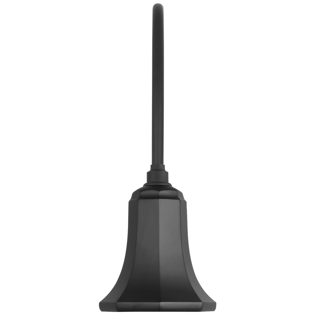 Academy 19.5" Arched Mack Barn Light | Matte Black | 7.5 | 7.5" Matte Black Savannah Shade