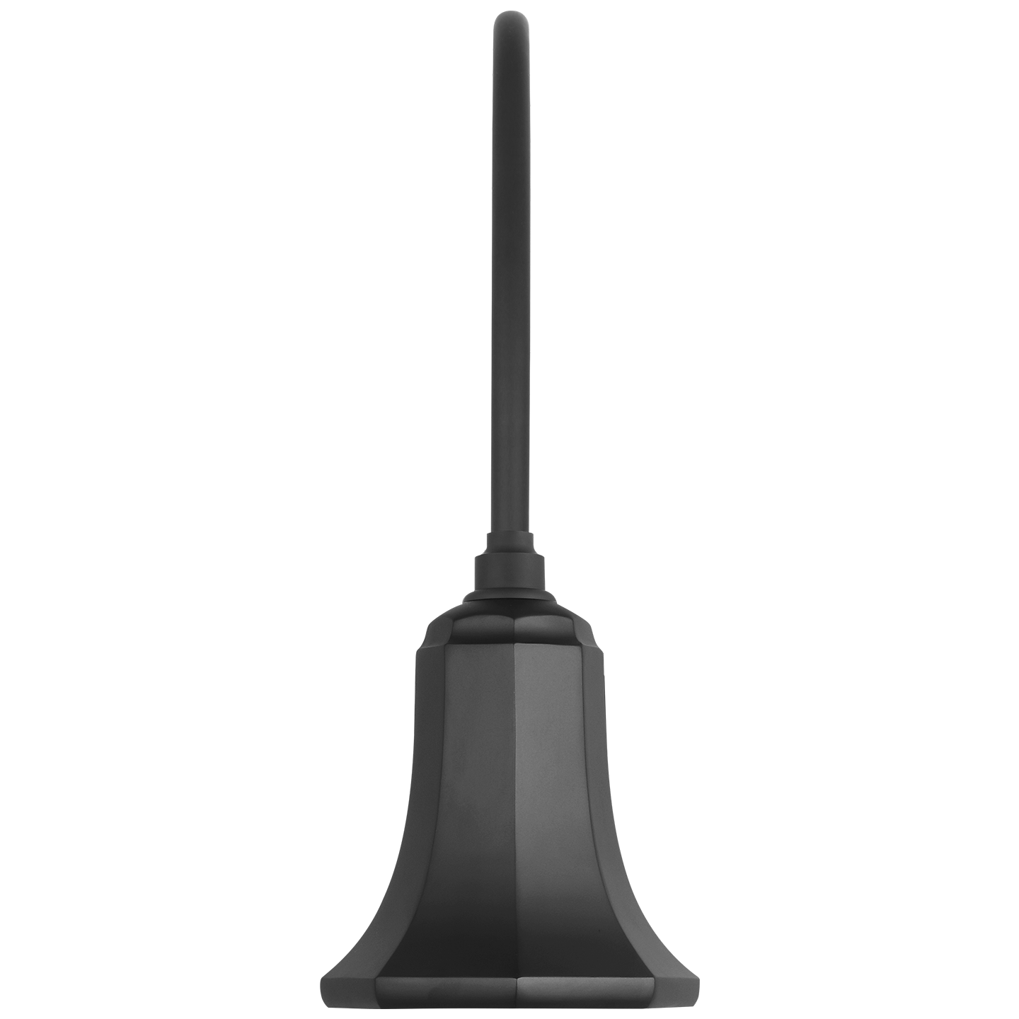 Academy 19.5" Arched Mack Barn Light | Matte Black | 7.5 | 7.5" Matte Black Savannah Shade