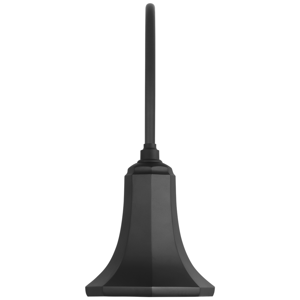 Academy 19.5" Arched Mack Barn Light | Matte Black | 9.25 | 9.25" Matte Black Savannah Shade