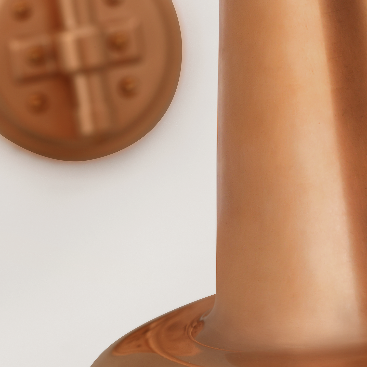 Academy 19.5" Arched Mack Barn Light | Soft Copper | 12.5 | 12.5" Soft Copper Bowers Shade