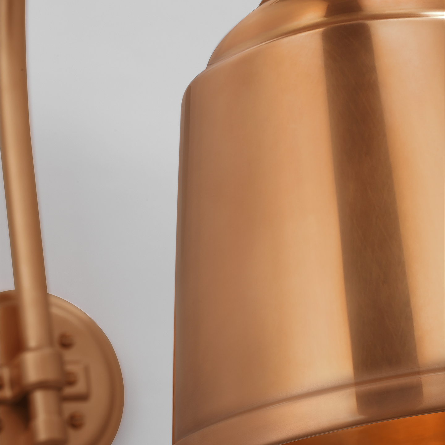 Academy 19.5" Arched Mack Barn Light | Soft Copper | 8\