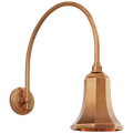 Academy 19.5" Arched Mack Barn Light | Soft Copper | 7.5\