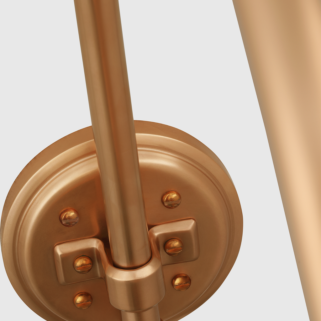 Academy 19.5" Arched Mack Barn Light | Soft Copper | 7.5\