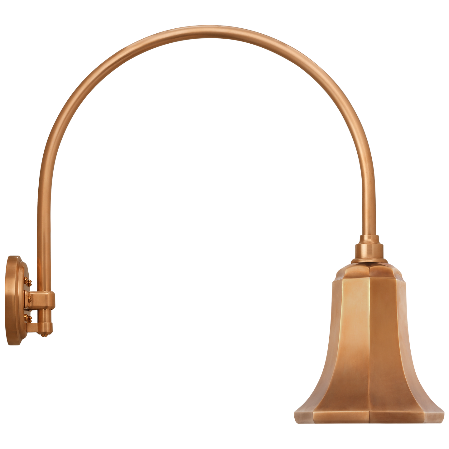 Academy 19.5" Arched Mack Barn Light | Soft Copper | 7.5\