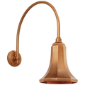 Academy 19.5" Arched Mack Barn Light | Soft Copper | 9.25\