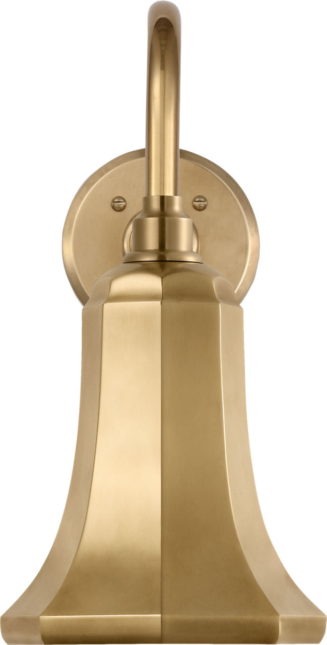 Academy 11" Flynn Barn Light | Hand-Rubbed Antique Brass | 7.5 | 7.5" Hand-Rubbed Antique Brass Savannah Shade