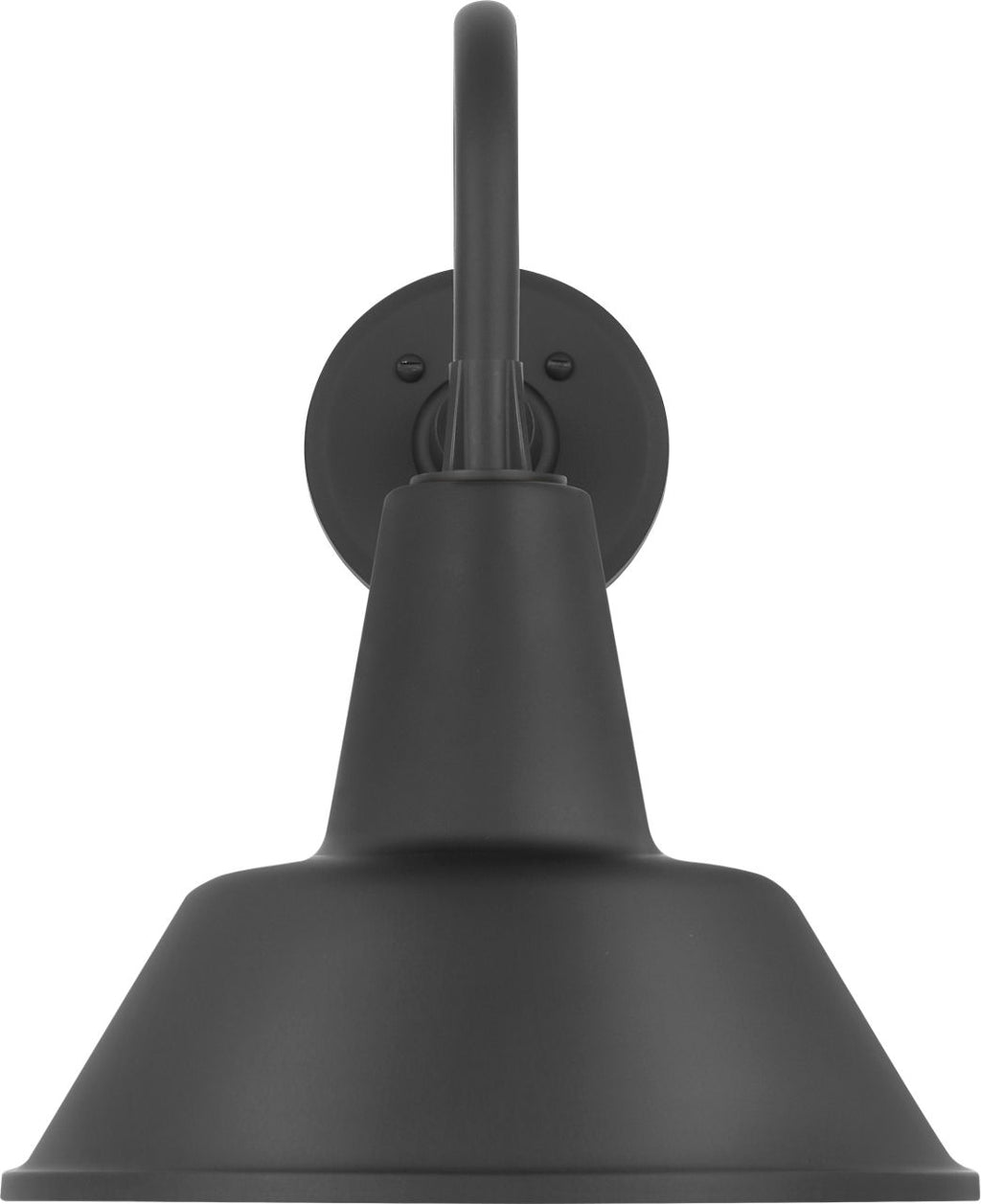 Academy 11" Flynn Barn Light | Matte Black | 12.5 | 12.5" Matte Black Bowers Shade