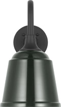 Academy 11" Flynn Barn Light | Matte Black | 8 | 8" Green Rockhouse Shade