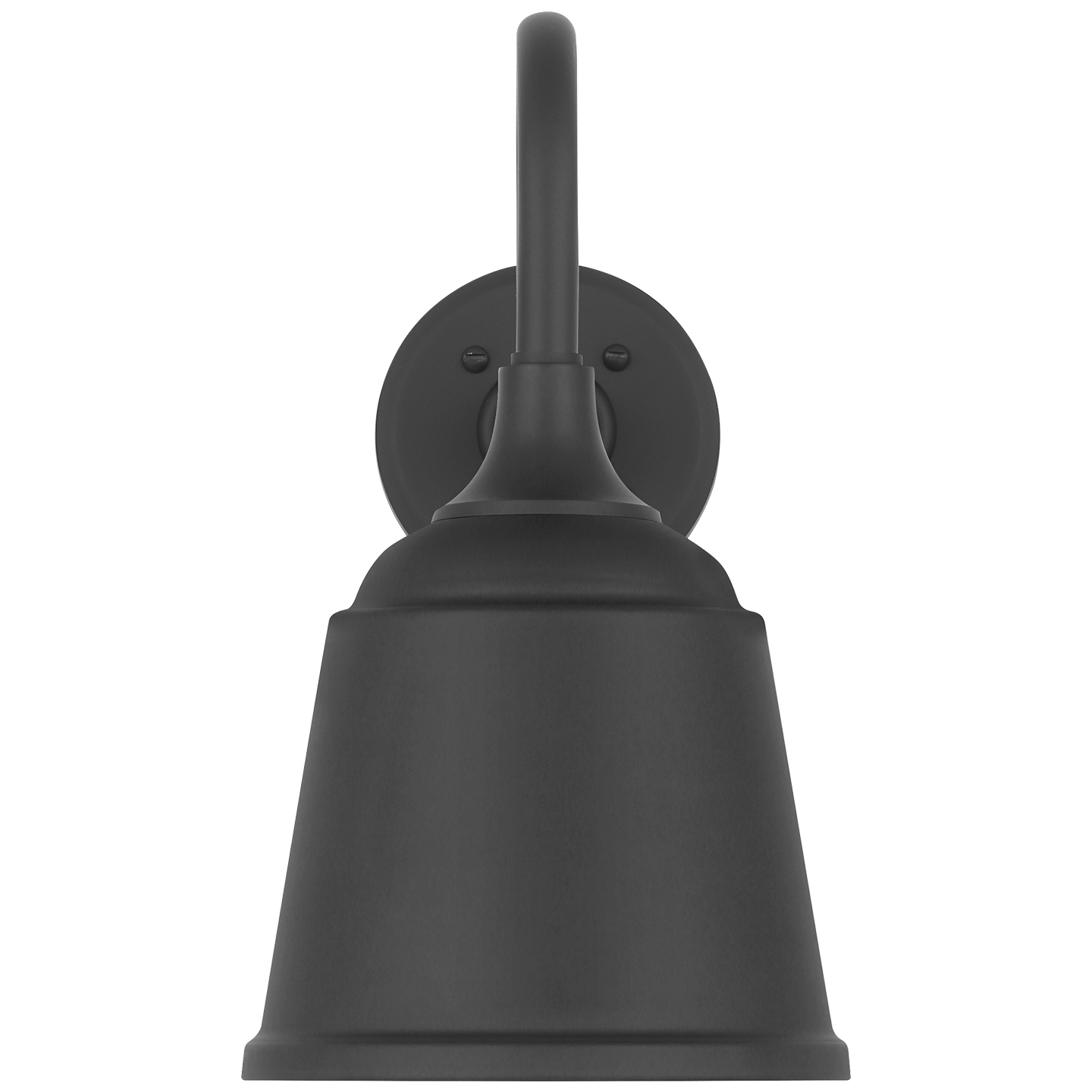Academy 11" Flynn Barn Light | Matte Black | 8 | 8" Matte Black Rockhouse Shade