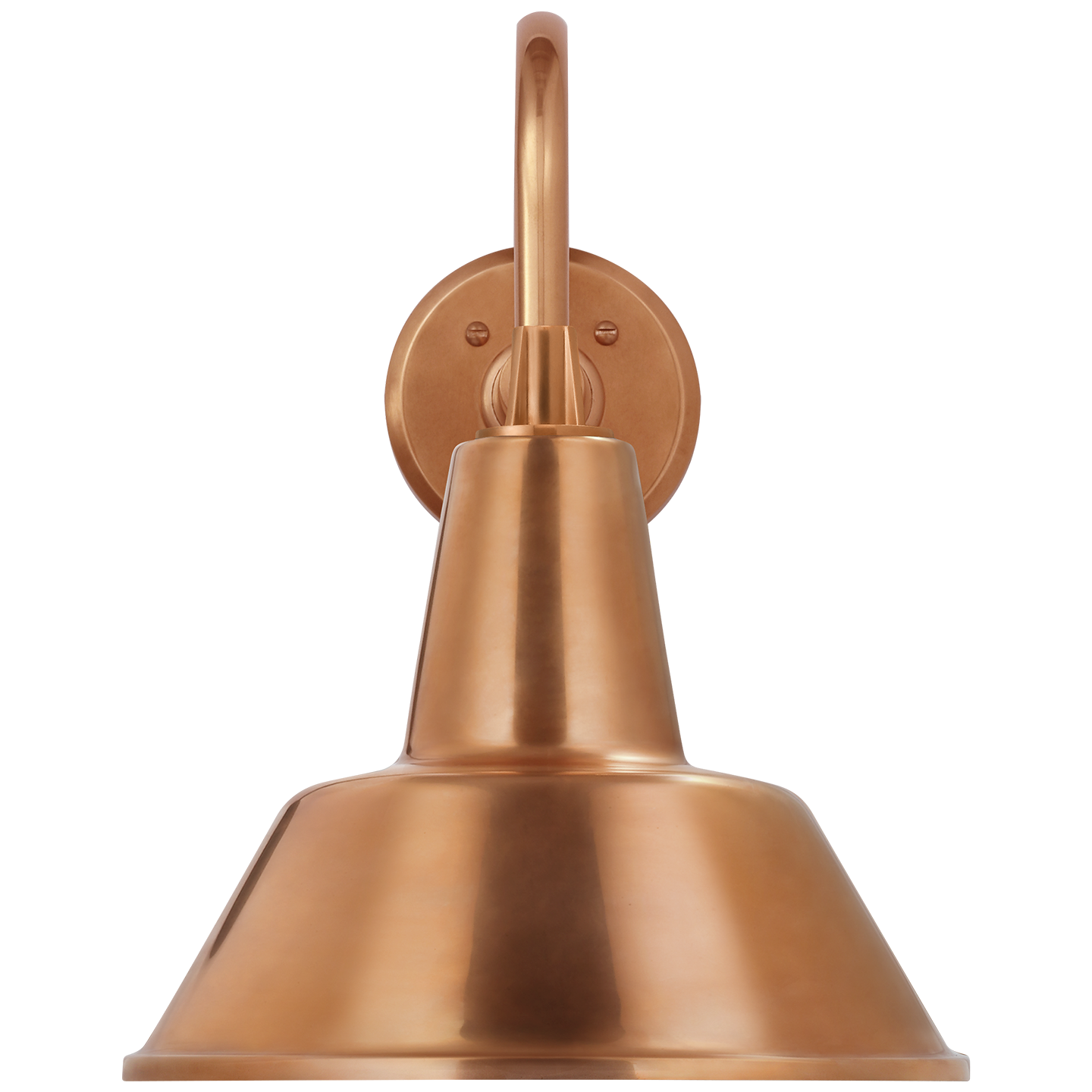 Academy 11" Flynn Barn Light | Soft Copper | 12.5 | 12.5" Soft Copper Bowers Shade