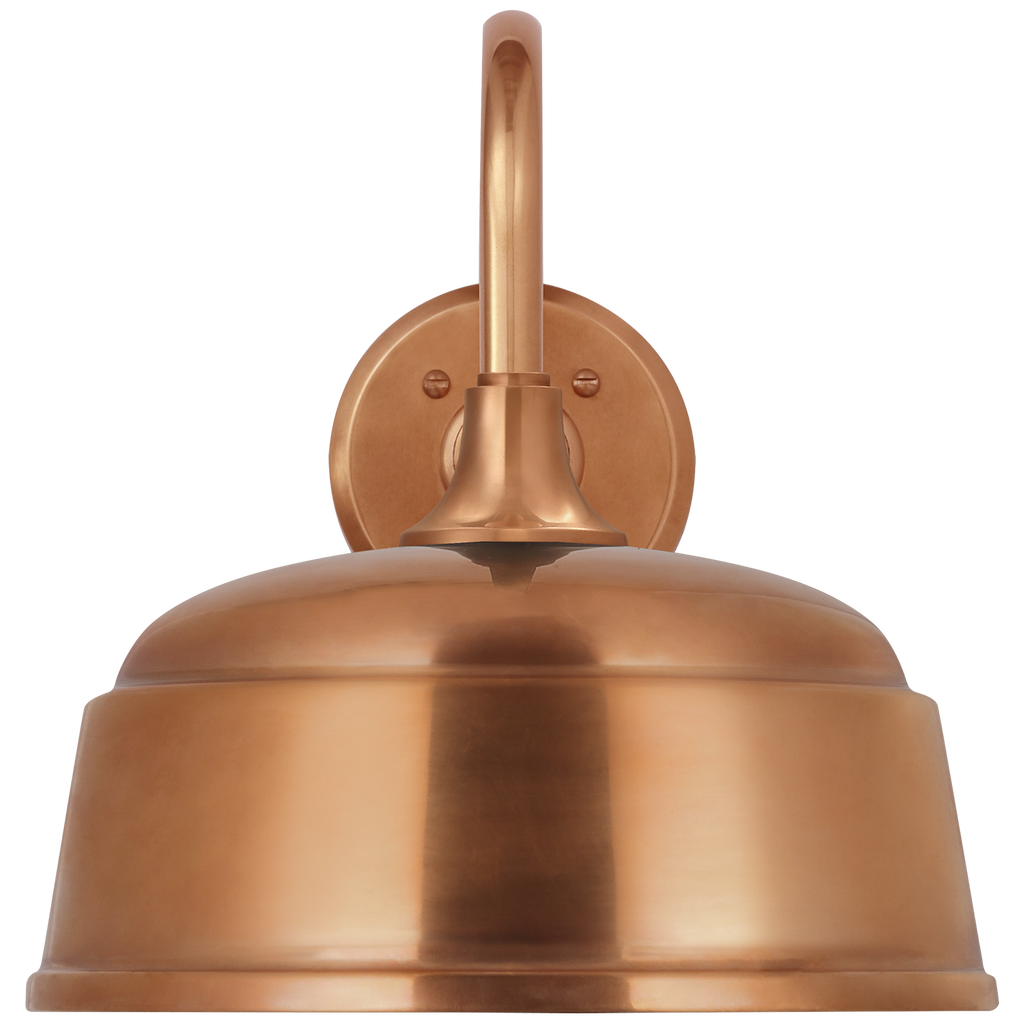 Academy 11" Flynn Barn Light | Soft Copper | 12.5 | 12.5" Soft Copper Rockhouse Shade
