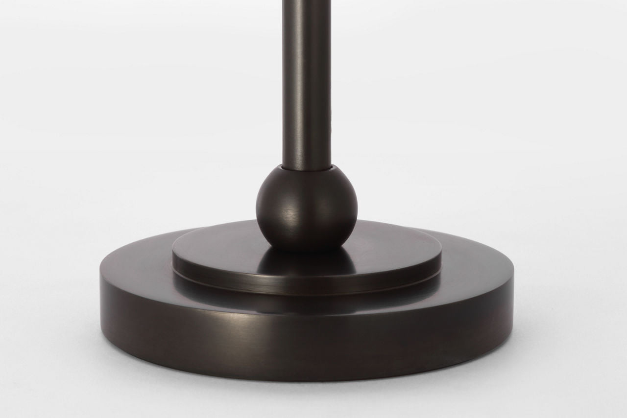 Bryant 27" Adjustable Cordless Table Lamp | Bronze | Linen Shade