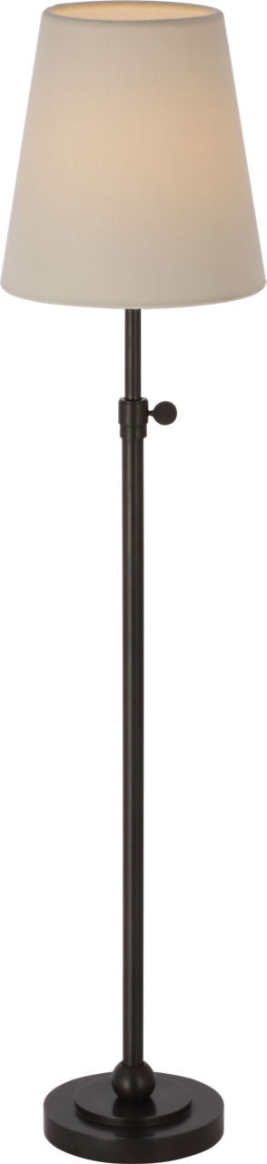 Bryant 27" Adjustable Cordless Table Lamp | Bronze | Linen Shade