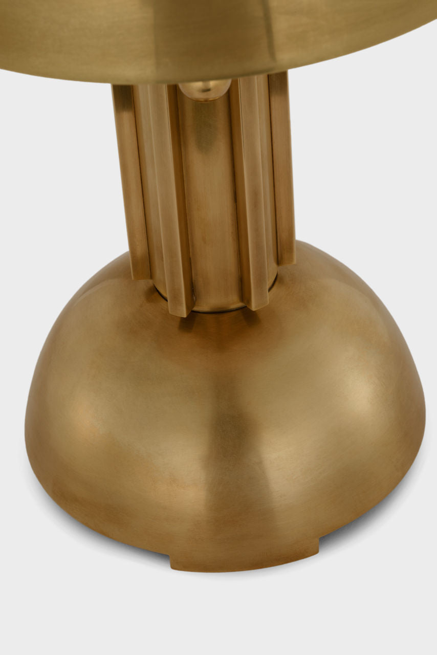 Dally 13" Desk Lamp | Hand-Rubbed Antique Brass