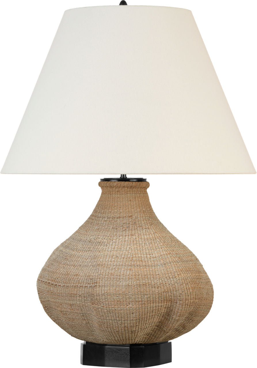 Tahiti 32" Table Lamp | Ash | Linen Shade