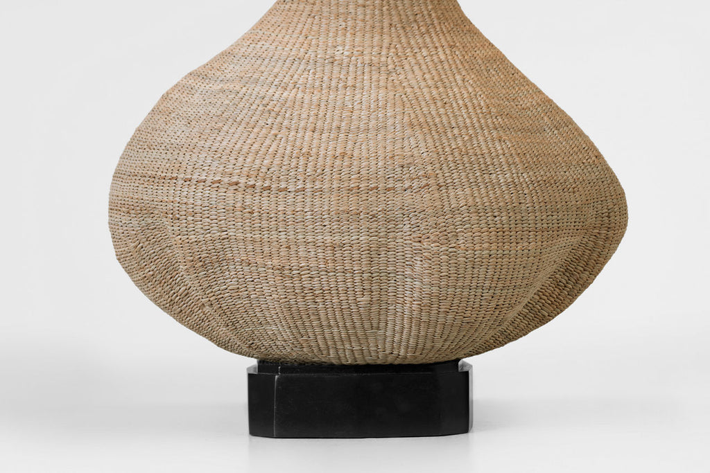 Tahiti 32" Table Lamp | Ash | Linen Shade