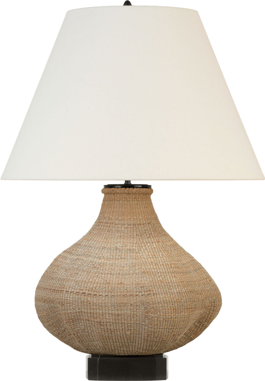 Tahiti 32" Table Lamp | Ash | Linen Shade