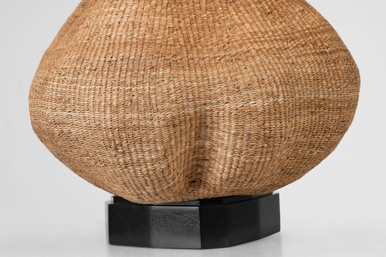 Tahiti 32" Table Lamp | Toast | Linen Shade