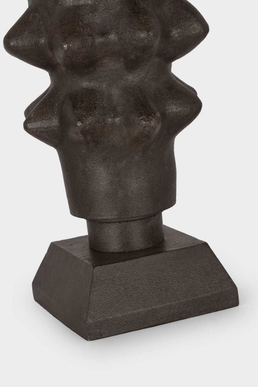 Luxor Medium Table Lamp | Garden Bronze | Linen Shade
