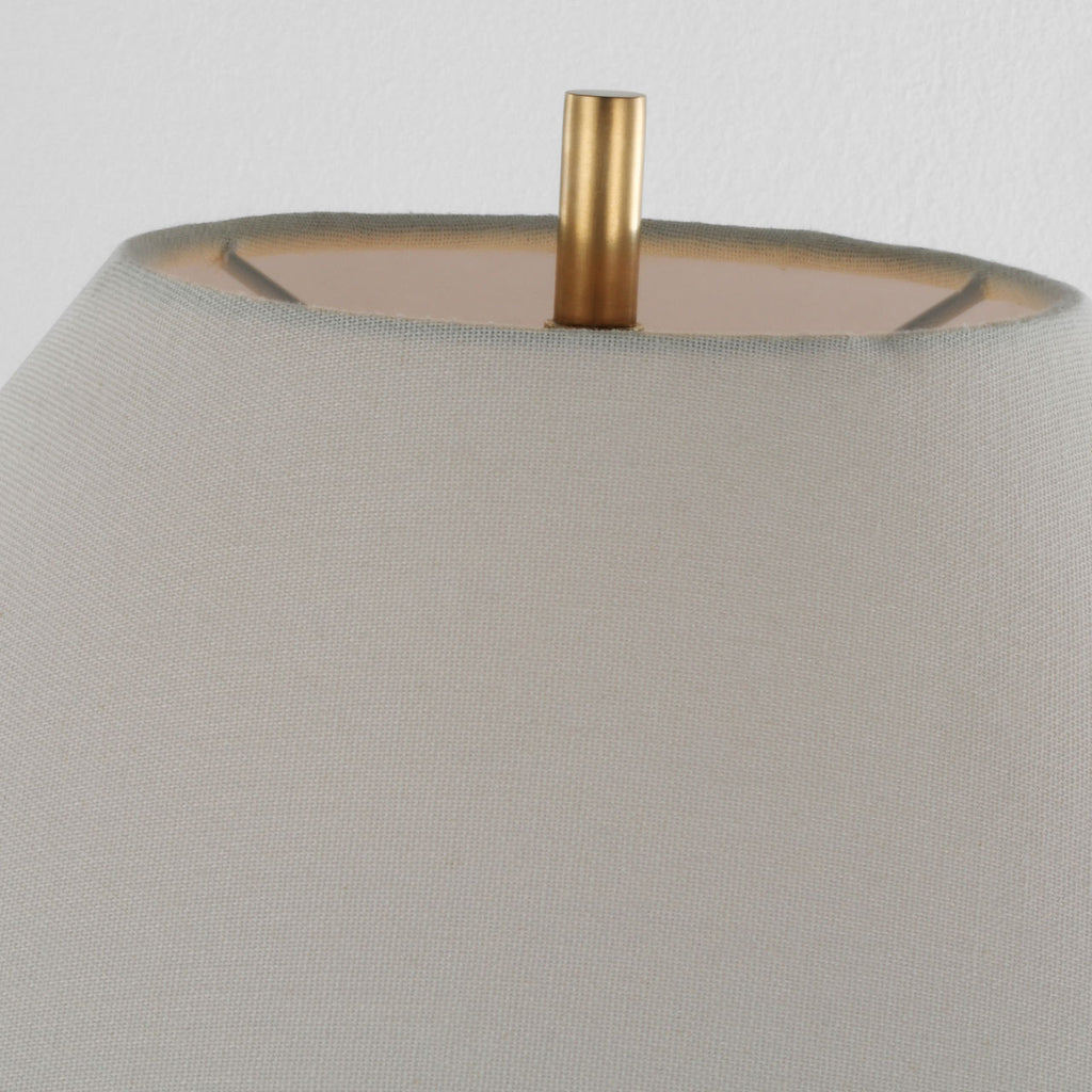 Aten 28" Table Lamp | Shadow Black | Linen Shade