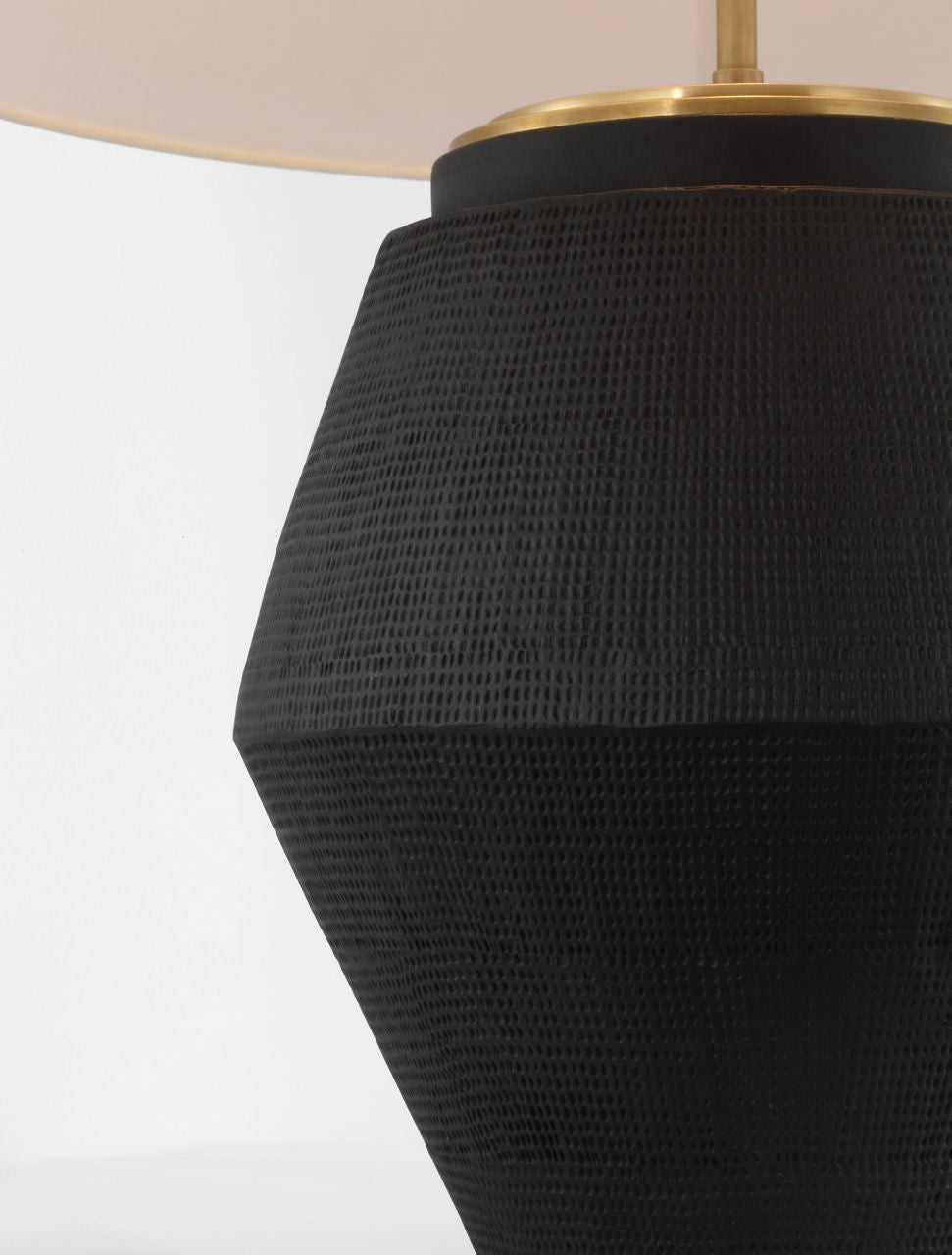 Aten 28" Table Lamp | Shadow Black | Linen Shade
