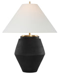 Aten 28" Table Lamp | Shadow Black | Linen Shade