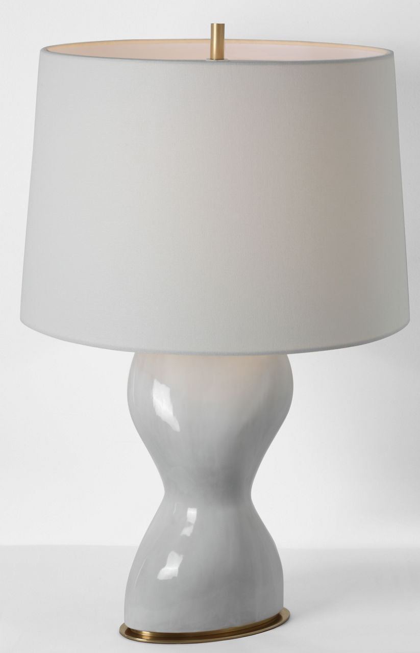 Misaki 28" Table Lamp | Veiled White | Linen Shade