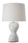 Misaki 28" Table Lamp | Veiled White | Linen Shade
