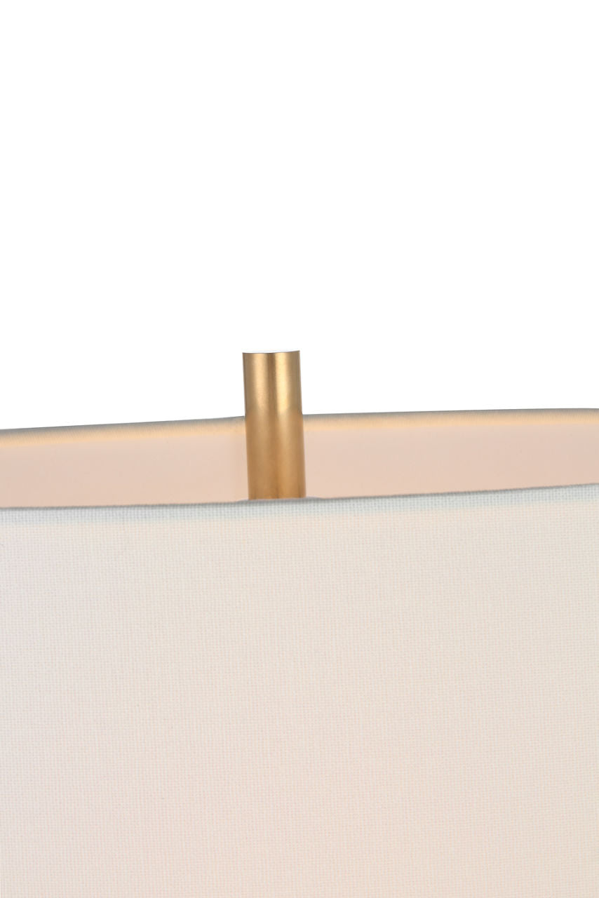 Noppon 30" Table Lamp | Black Caviar | Linen Shade