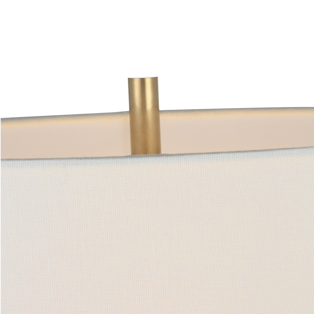 Noppon 30" Table Lamp | Black Caviar | Linen Shade