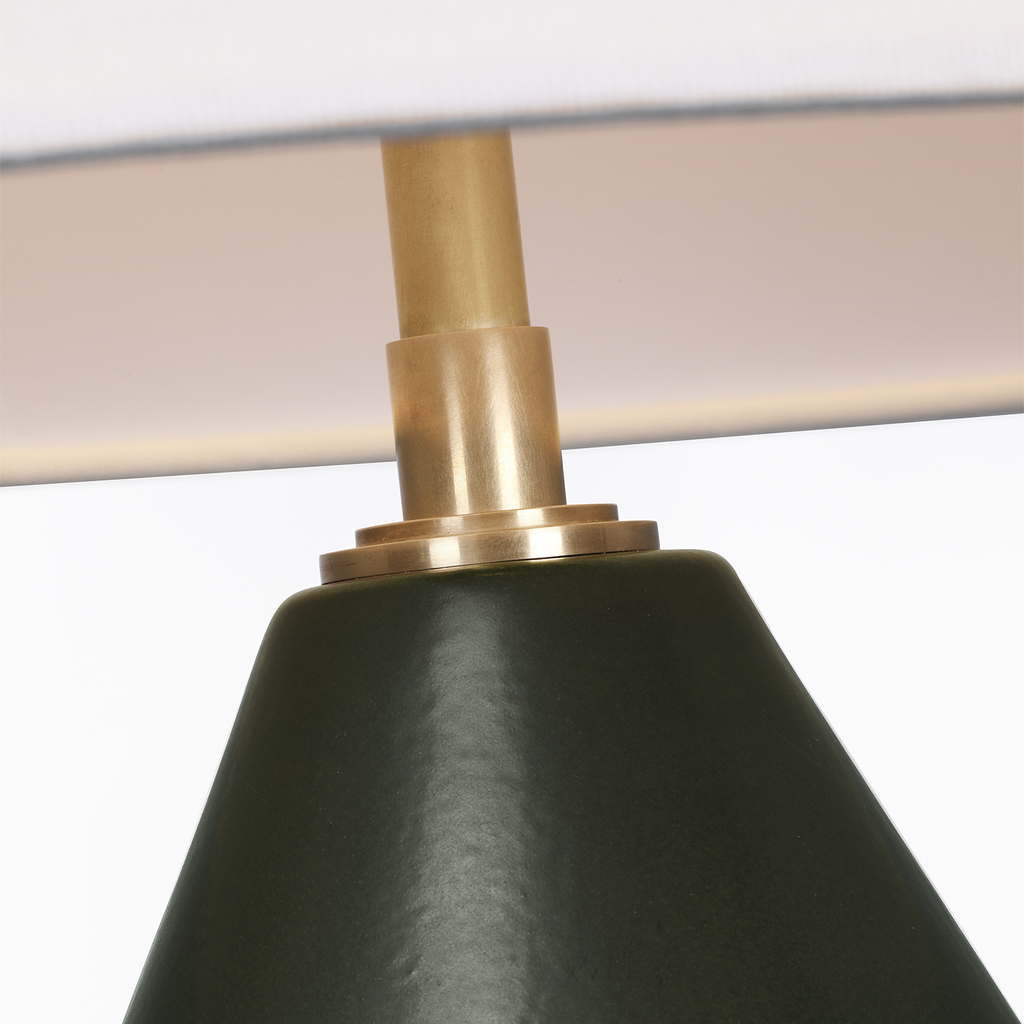 Noppon 30" Table Lamp | Sandy Forrest | Linen Shade
