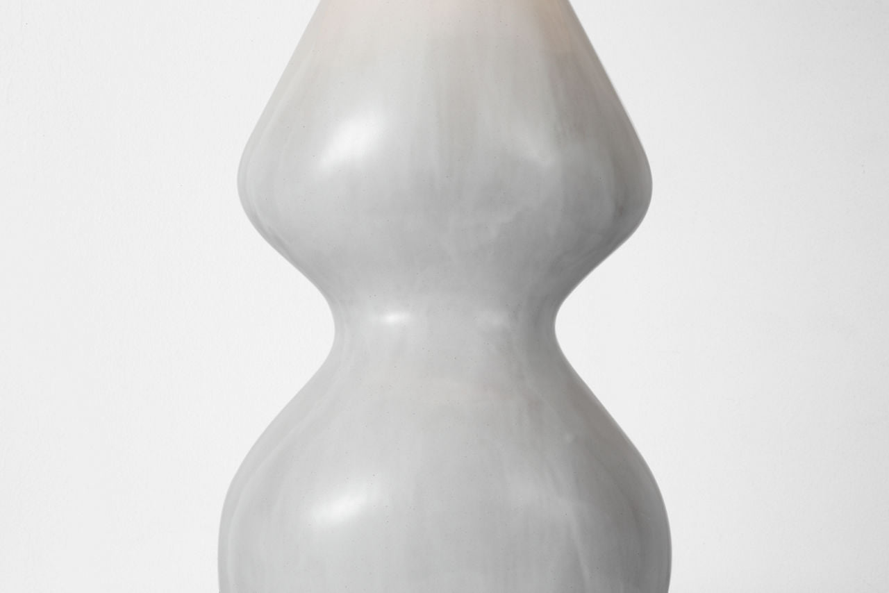 Noppon 30" Table Lamp | Veiled White | Linen Shade