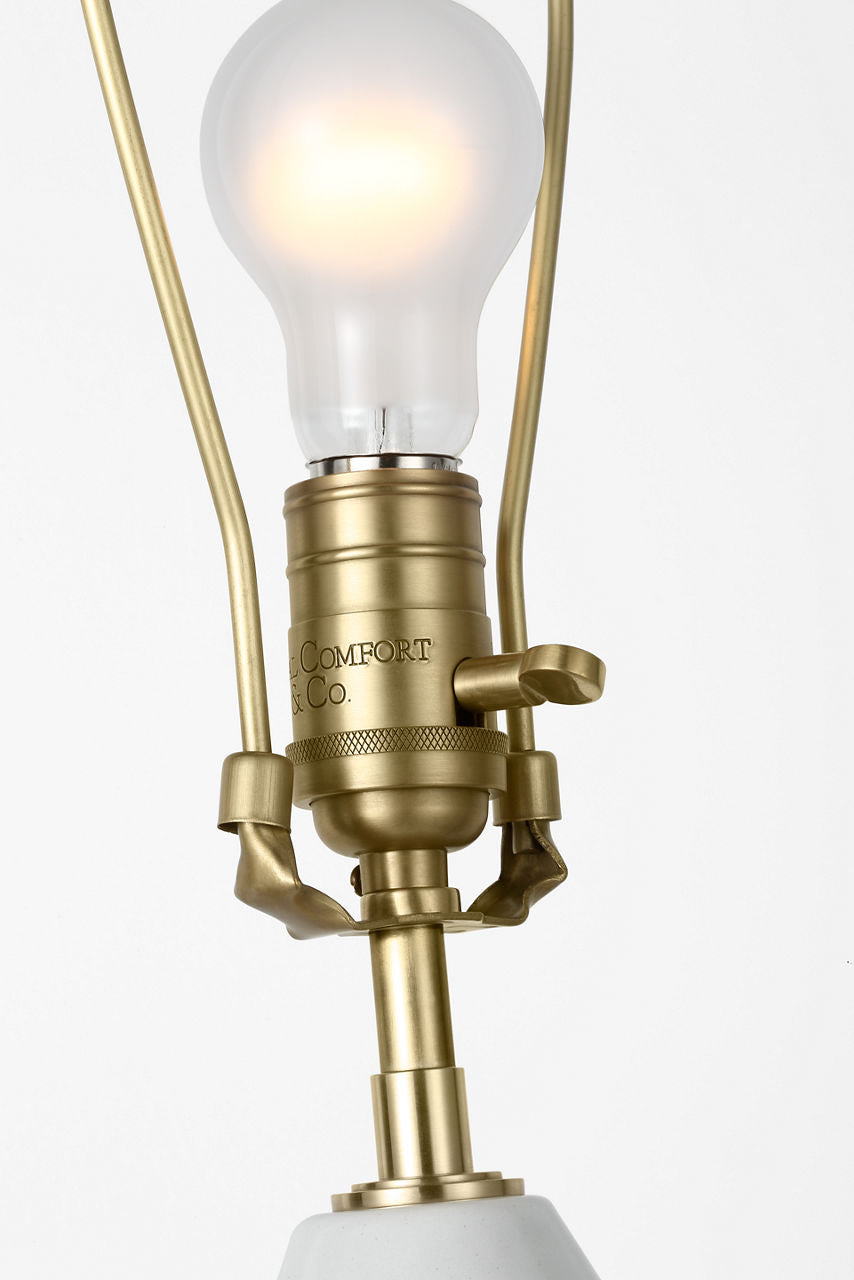 Noppon 30" Table Lamp | Veiled White | Linen Shade