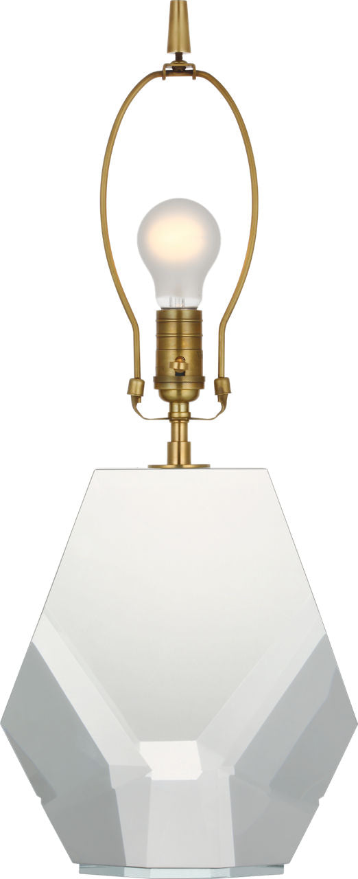 Anthenee 25" Table Lamp | Crystal | Linen Shade