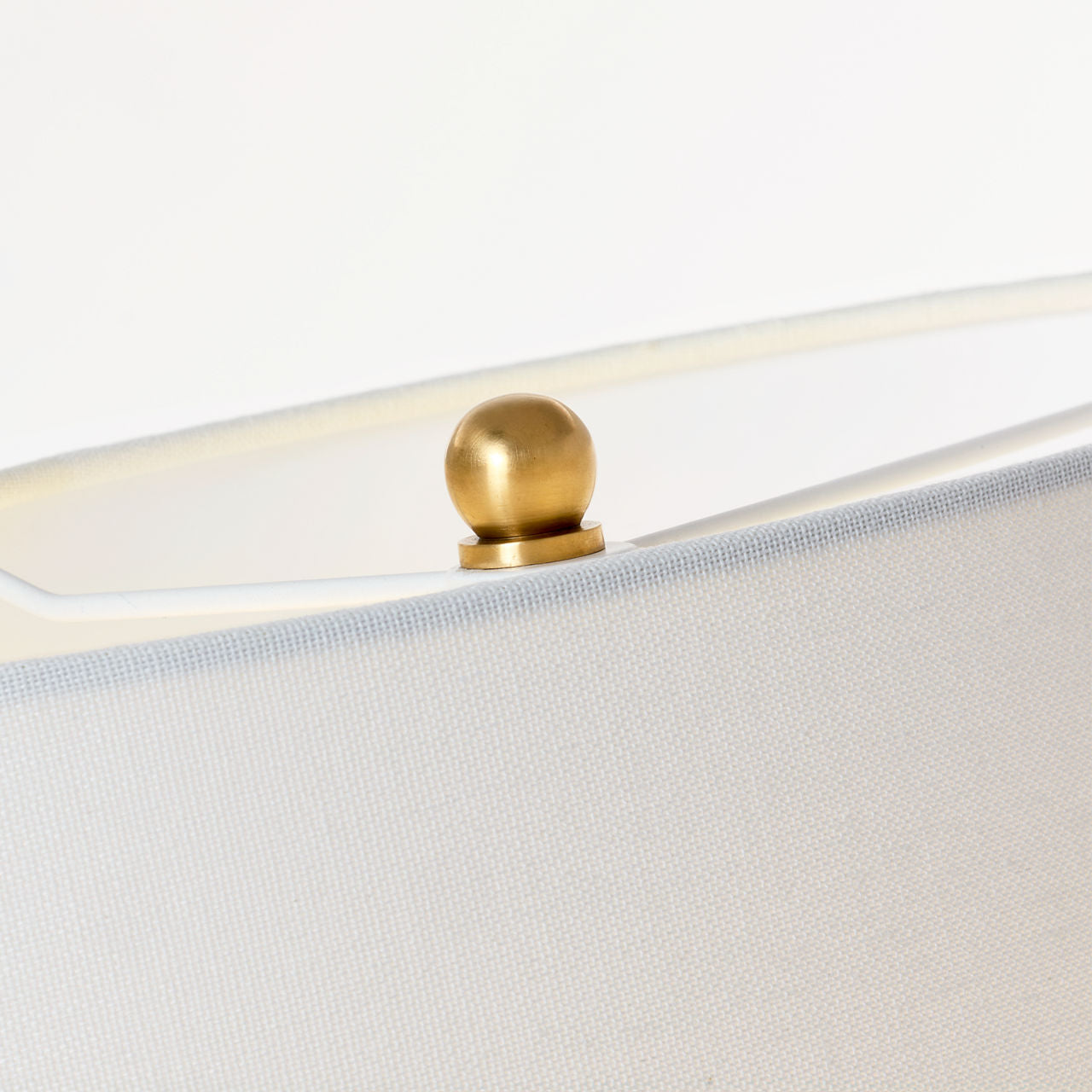 Dani Medium Table Lamp | Alabaster | Linen Shades